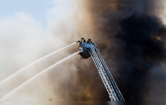 Columbus Pallet Yard Fire Subdued After Escalating to Four Alarms, No Injuries Reported