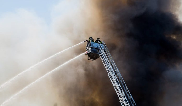 Columbus Pallet Yard Fire Subdued After Escalating to Four Alarms, No Injuries Reported