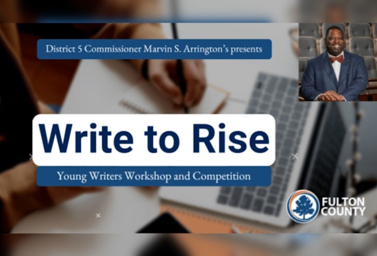 Commissioner Marvin S. Arrington Jr. Launches 'Write to Rise' Youth Workshops at Wolf Creek Library in Atlanta
