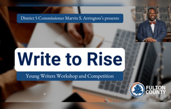 Commissioner Marvin S. Arrington Jr. Launches 'Write to Rise' Youth Workshops at Wolf Creek Library in Atlanta