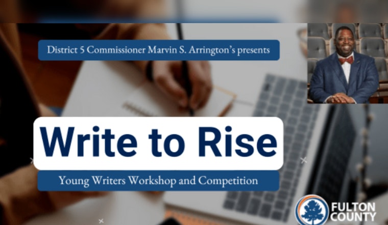 Commissioner Marvin S. Arrington Jr. Launches 'Write to Rise' Youth Workshops at Wolf Creek Library in Atlanta