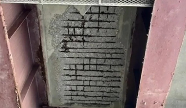 Concrete Falls from I-290 Overpass in Worcester, Prompting No Injuries and Traffic Delays on Lincoln Street