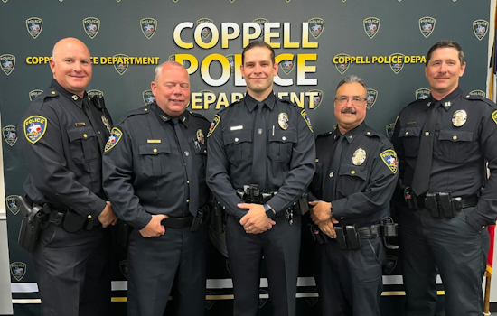 Coppell’s Finest: Officer Dodson Promoted to Corporal After 6 Years of Exemplary Service