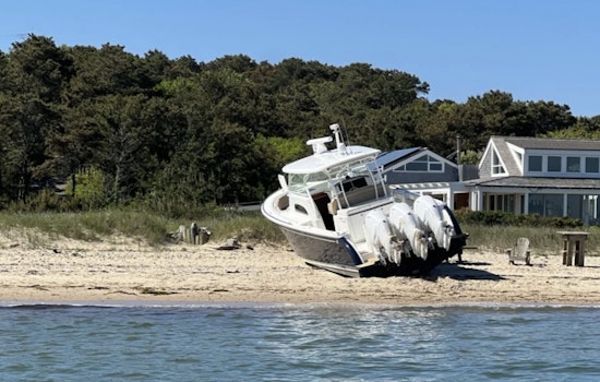 Cotuit Man Charged with Operating Boat Under Influence After Grounding Vessel on Martha's Vineyard