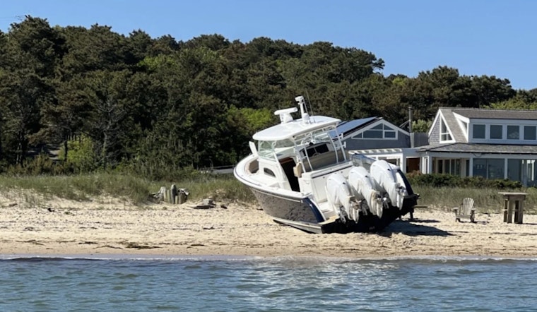 Cotuit Man Charged with Operating Boat Under Influence After Grounding Vessel on Martha's Vineyard