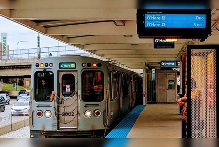 CTA Blue Line Service Briefly Suspended Between O'Hare and Rosemont Due to Fire Department Activity