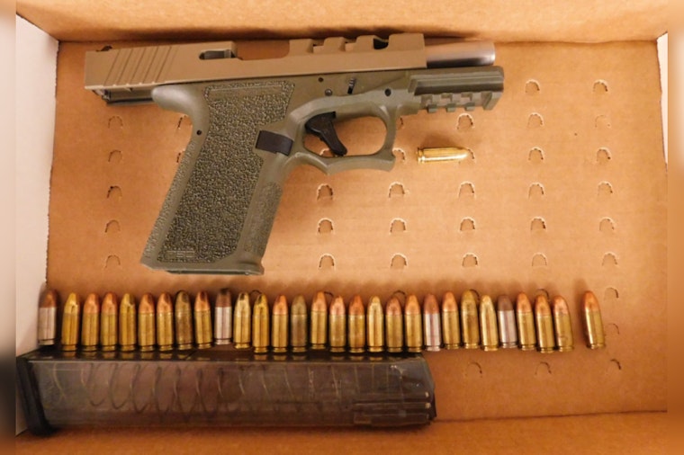 Dorchester Man Arrested in Roxbury During Traffic Stop, Loaded ‘Ghost Gun’ Seized