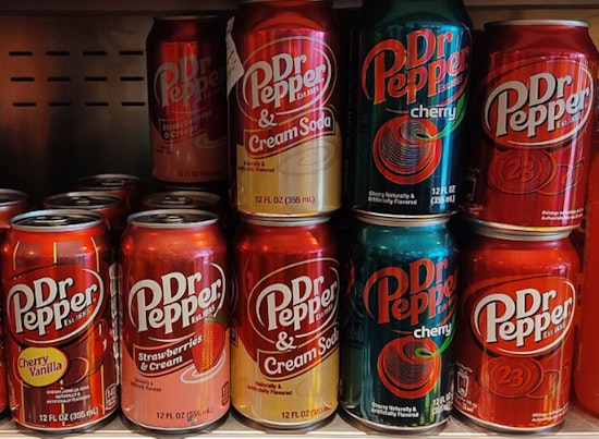 Dr Pepper Fizzes Up to Tie Pepsi as Second Most Popular Soda in U.S.