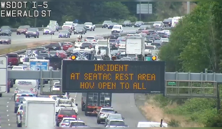 Driver Fatally Stabbed and 3 Injured Amidst Traffic Chaos on I-5 Near Federal Way