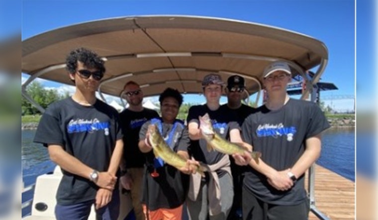 Duluth Police 'Get Hooked on Fishing' Program Receives $8,000 Donation from Pulkrabek Foundation