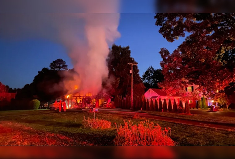 Early Morning Fire Destroys Garage Apartment on Tazewell Pike