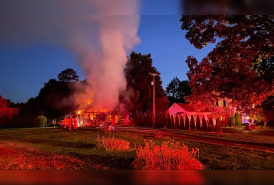 Early Morning Fire Destroys Garage Apartment on Tazewell Pike