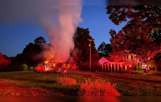 Early Morning Fire Destroys Garage Apartment on Tazewell Pike