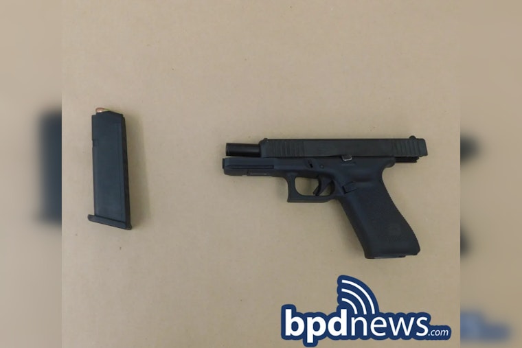 East Boston Man Arrested for Illegal Gun Possession After Police Respond to Disturbance