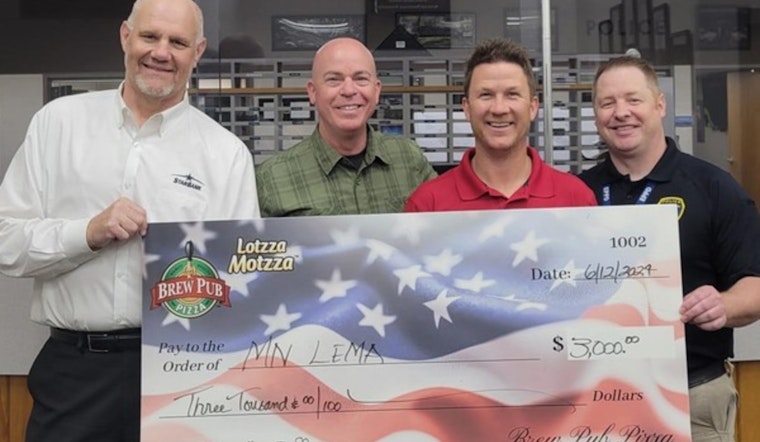 Eden Prairie Community Unites for LEMA Fundraiser, $3,000 Raised Through Pizza Sales for Families of Fallen Officers