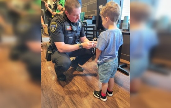 Eden Prairie Police Bonds with Locals Over Coffee and Conversation at Caribou Coffee Event