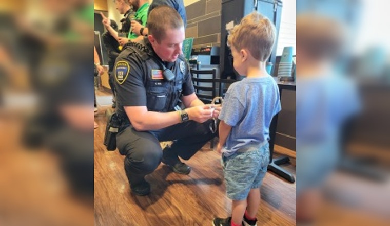 Eden Prairie Police Bonds with Locals Over Coffee and Conversation at Caribou Coffee Event