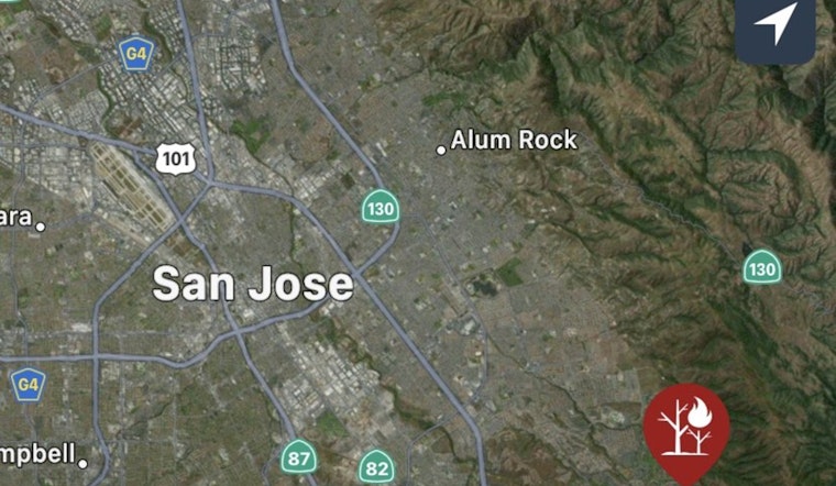 Emergency Crews Tame Felipe Fire in San Jose Foothills, 80% Contained with No Reported Damage or Injuries