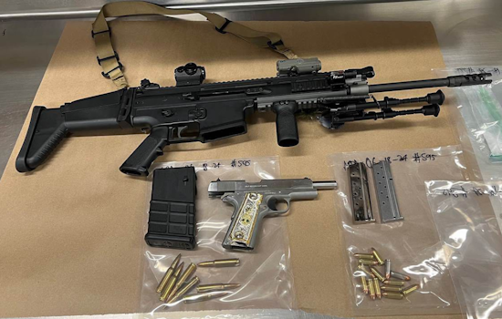 Escondido Police Seize Firearm and Drugs After Pursuit, Two Arrested Following Traffic Stop