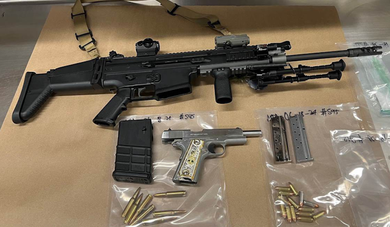 Escondido Police Seize Firearm and Drugs After Pursuit, Two Arrested Following Traffic Stop