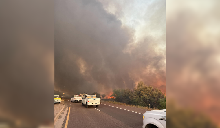 Evacuations Ordered as Rose Fire Engulfs 166 Acres and Threatens 100 Homes Near Wickenburg