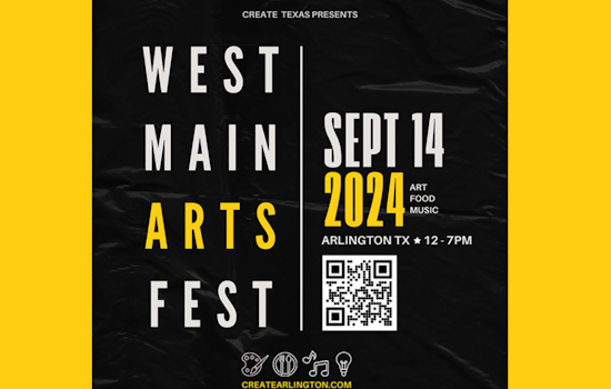 Experience Artistic Glory at West Main Arts Festival in Downtown Arlington this September