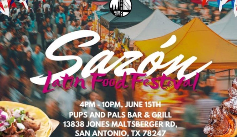 Explore Latin American Cuisine at the Sazon Latin Food Night Market in San Antonio This Saturday