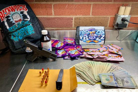 Fairfield Routine Traffic Stop Uncovers Unregistered Handgun and Narcotics, Four Detained