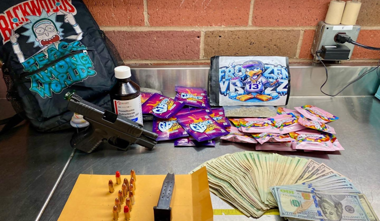 Fairfield Routine Traffic Stop Uncovers Unregistered Handgun and Narcotics, Four Detained