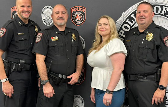 Family Pride at Lewisville PD as Officer O'Hare Promoted to Sergeant, Assistant Chief Fulbright Awaits Formal Swearing-In