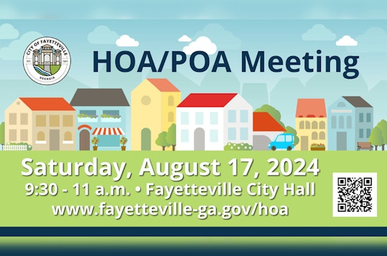 Fayetteville Invites Community Leaders to HOA/POA Meeting for Civic Engagement at City Hall