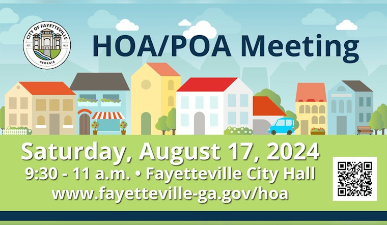 Fayetteville Invites Community Leaders to HOA/POA Meeting for Civic Engagement at City Hall