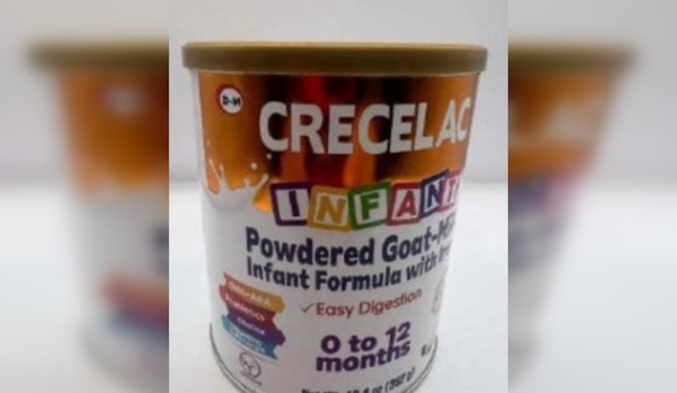 FDA Confirms Single Baby Formula Product From Texas-based Dairy Manufacturers, Inc. Contains Harmful Cronobacter