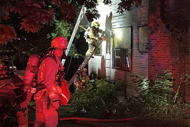 Fire Crews Douse Major Blaze on West Sixth Street in Austin, No Injuries Reported