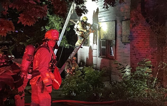 Fire Crews Douse Major Blaze on West Sixth Street in Austin, No Injuries Reported