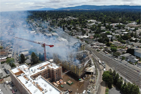 Fire Ravages Affordable Housing Complex in Redwood City, Development Team Vows to Rebuild