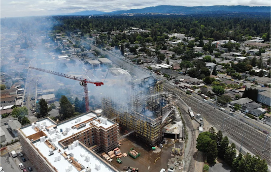 Fire Ravages Affordable Housing Complex in Redwood City, Development Team Vows to Rebuild
