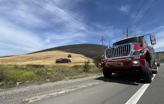 Firefighters Quickly Contain New Greenville Fire Near Livermore at 44 Acres Following Corral Fire Battle