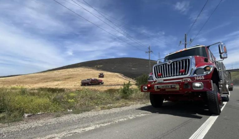 Firefighters Quickly Contain New Greenville Fire Near Livermore at 44 Acres Following Corral Fire Battle