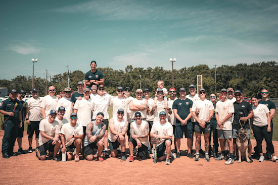 Firefighters Triumph in Friendly Softball Game Against Police at Denton County's Annual Family Picnic Event