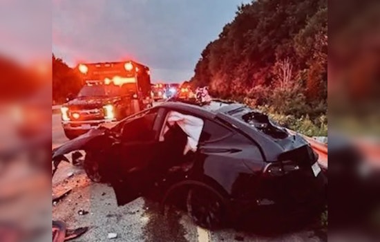 Five Injured in Nighttime I-495 Collision in Westborough, Massachusetts