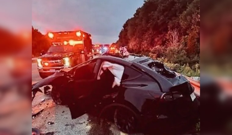 Five Injured in Nighttime I-495 Collision in Westborough, Massachusetts
