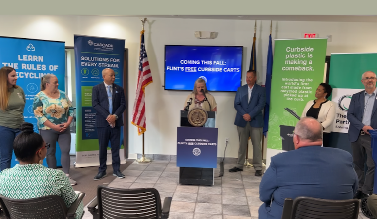 Flint Readies for Waste Management Upgrade with 30,000 New Carts to Enhance Recycling and Cleanliness