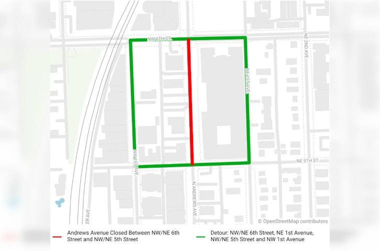 Fort Lauderdale Commuters Rejoice as Andrews Avenue Reopens Early Following Water Valve Replacement
