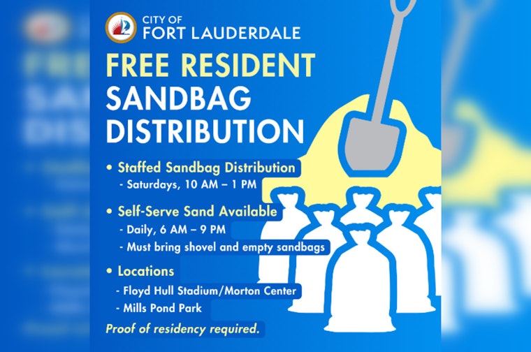 Fort Lauderdale Offers Sandbags for Flood Prevention as Hurricane Season Approaches