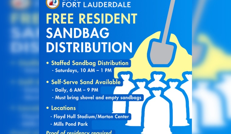 Fort Lauderdale Offers Sandbags for Flood Prevention as Hurricane Season Approaches