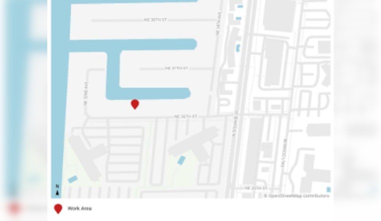 Fort Lauderdale Teams Up for Stormwater System Upgrade on NE 36th Street, No Lane Closures Expected