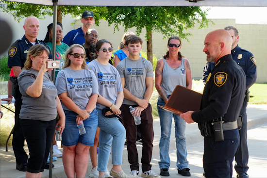 Fort Worth Honors Sgt. Jenson's Legacy and Fallen Officers with Poignant End of Watch Tribute