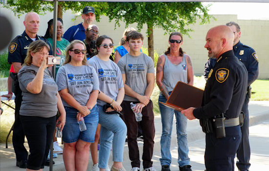 Fort Worth Honors Sgt. Jenson's Legacy and Fallen Officers with Poignant End of Watch Tribute