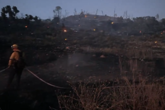 VIDEO: Four Firefighters Injured Battling Crystal Fire in Napa County, Blaze Now 75% Contained